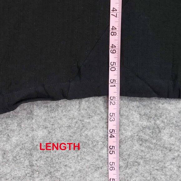 Vintage Shopping With Anthony Dress Sz L Black Avant Garde Button Detail 80's - Picture 5 of 7